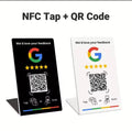 Scheda NFC 215 programmabile con codice QR per Recensioni Google